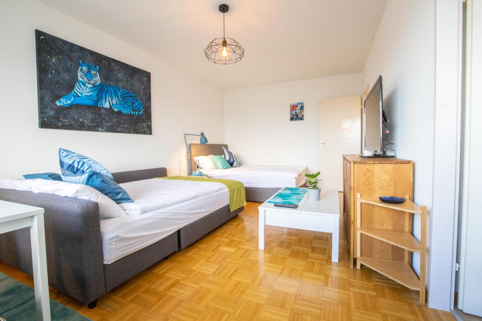 Special Blue Tiger Apartment Basel, Messe Kleinbasel 10-Star Εξωτερικό φωτογραφία