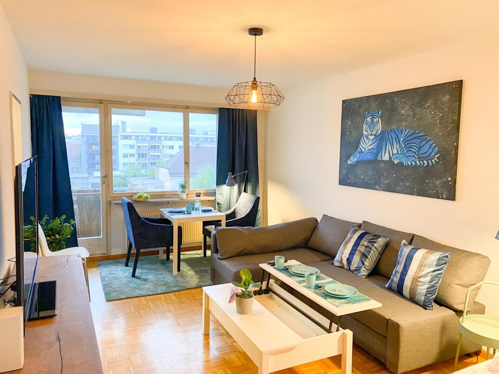 Special Blue Tiger Apartment Basel, Messe Kleinbasel 10-Star Εξωτερικό φωτογραφία